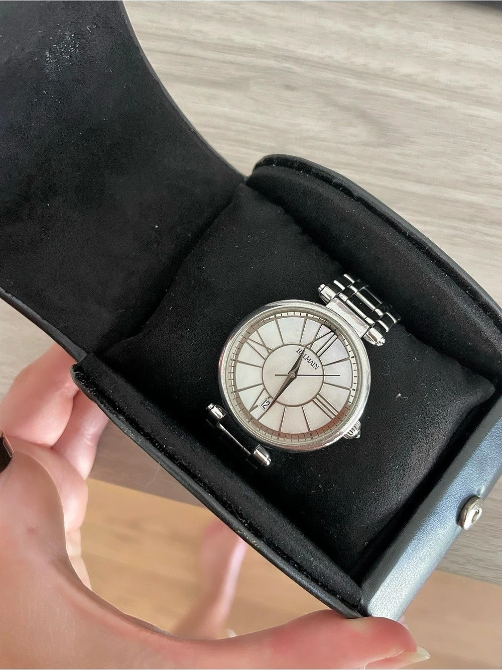 Balmain Women's Silver & White Tone Watch